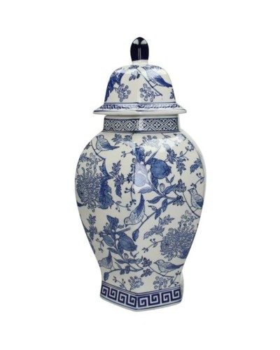 AMFORA CERAMICZNA YUAN BLUE WHITE XXL