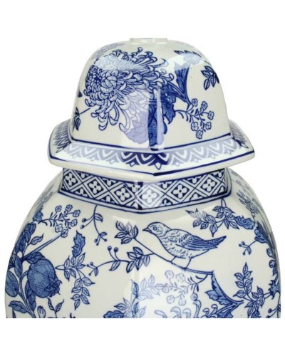 AMFORA CERAMICZNA YUAN BLUE WHITE XXL