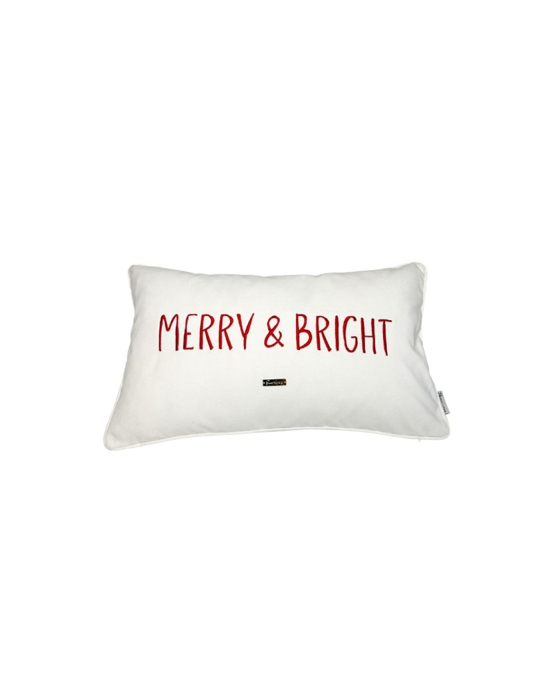 PODUSZKA DEKORACYJNA MERRY & BRIGHT OFF WHITE L SL COLLECTION