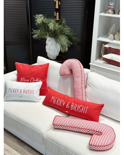 PODUSZKA DEKORACYJNA MERRY & BRIGHT OFF WHITE L SL COLLECTION